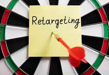 Retargeting on dart board