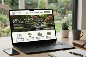 Experienced landscapers installing a custom paver patio designed to improve outdoor living space and enhance curb appeal for a homeowner in Cumming, Georgia.